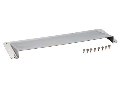Hood Vent Air Scoop; Polished Stainless Steel (78-95 Jeep CJ5, CJ7, Wrangler YJ)