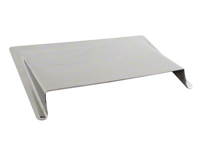 Hood Vent Air Scoop; Polished (07-18 Jeep Wrangler JK)