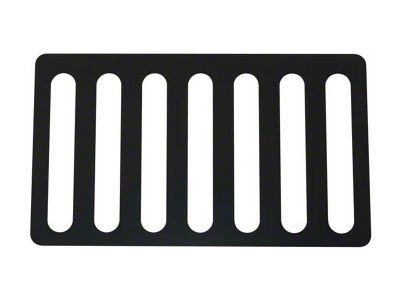 Hood Vent; Gloss Black (07-18 Jeep Wrangler JK)