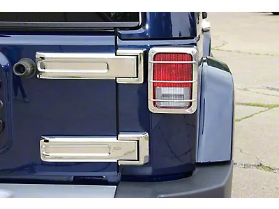 For Jeep Wrangler JK 2007-2018 Rear Tailgate Hinge Covers Spare tire Bracket Red For Jeep Wrangler JK 2007-2018 Rear Tailgate Hinge Covers Spare tire Bracket Red