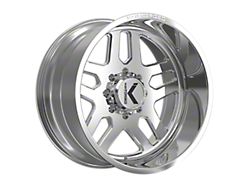 KG1 Forged PILOT Polished 6-Lug Wheel; 22x10; -24mm Offset (04-15 Titan)