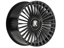 KG1 Forged VEGAS Gloss Black 6-Lug Wheel; 22x10; 25mm Offset (04-15 Titan)