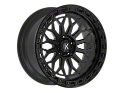 KG1 Forged DIAMONDHEAD Matte Black with Black Ring 6-Lug Wheel; 18x9; 0mm Offset (10-24 4Runner)