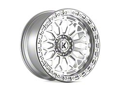 KG1 Forged DIAMONDHEAD Silver Face Machined 6-Lug Wheel; 20x9.5; 0mm Offset (10-24 4Runner)