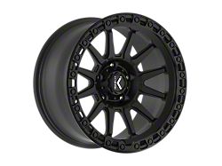 KG1 Forged ADRENALINE Matte Black with Black Ring 6-Lug Wheel; 17x9; 0mm Offset (16-23 Tacoma)