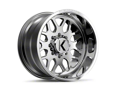 KG1 Forged VETERAN Polished Wheel; 20x10; -18mm Offset (07-18 Jeep Wrangler JK)