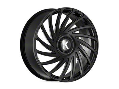 KG1 Forged BENDER Gloss Black 6-Lug Wheel; Left Directional; 26x10; 30mm Offset (16-24 Titan XD)