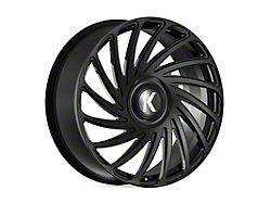 KG1 Forged BENDER Gloss Black 6-Lug Wheel; Right Directional; 26x10; 30mm Offset (16-24 Titan XD)