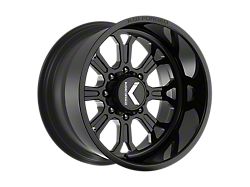 KG1 Forged CHECKMATE Gloss Black 6-Lug Wheel; 20x10; -18mm Offset (16-24 Titan XD)