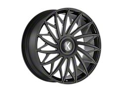 KG1 Forged MANTRA Gloss Black 6-Lug Wheel; Left Directional; 26x10; 30mm Offset (16-24 Titan XD)