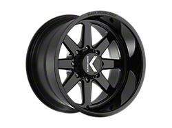 KG1 Forged OKTO Gloss Black 6-Lug Wheel; 22x10; -24mm Offset (16-24 Titan XD)