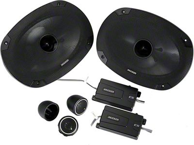 Kicker CS-Series 6x9-Inch Component Speakers (16-23 Tacoma)
