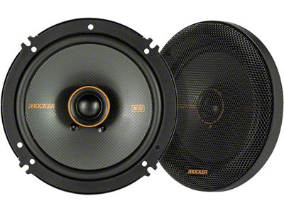 Kicker KS-Series 6.50-Inch Coaxial Speakers (09-23 Tacoma)