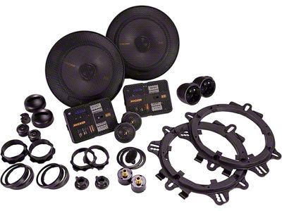 Kicker KS-Series 6.50-Inch Component Speakers (09-23 Tacoma)