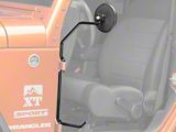 Kikbax Offroad Foot Pegs with Mirrors (07-18 Jeep Wrangler JK)