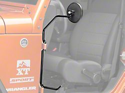 Kikbax Offroad Foot Pegs with Mirrors (07-18 Jeep Wrangler JK)