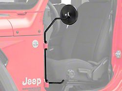 Kikbax Offroad Foot Pegs with Mirrors (18-25 Jeep Wrangler JL)
