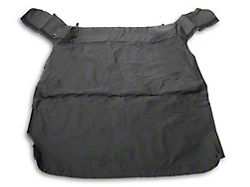Premium Replacement Soft Top With Clear Upper Doors; Black Diamond (97-06 Jeep Wrangler TJ, Excluding Unlimited)