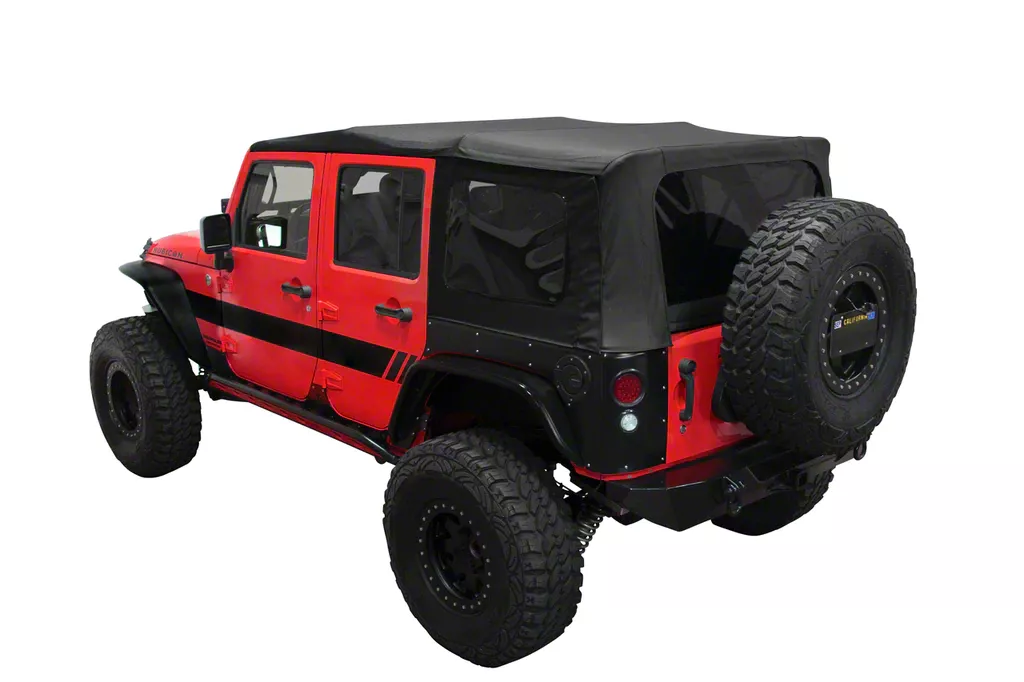 Smittybilt Jeep Wrangler OEM Replacement Top with Tinted Smittybilt Jeep Wrangler OEM Replacement Top with Tinted