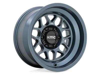 KMC Terra Metallic Blue 6-Lug Wheel; 20x9; 0mm Offset (04-15 Titan)