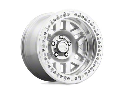 KMC Machete Crawl Beadlock Machined 6-Lug Wheel; 17x9; -38mm Offset (05-15 Tacoma)