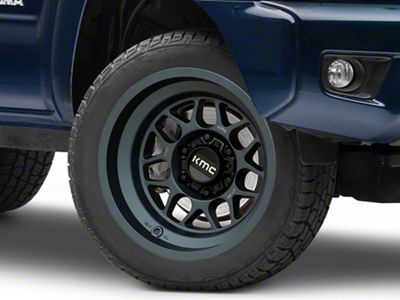 KMC Terra Metallic Blue 6-Lug Wheel; 20x9; 0mm Offset (05-15 Tacoma)