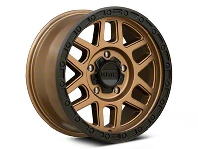 KMC Mesa Matte Bronze with Black Lip 5-Lug Wheel; 18x9; 25mm Offset (07-13 Tundra)
