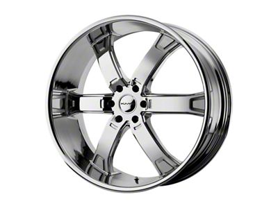 KMC Brodie Chrome 6-Lug Wheel; 20x9; 15mm Offset (10-24 4Runner)