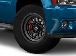 KMC Terra Satin Black 6-Lug Wheel; 18x8.5; 0mm Offset (10-24 4Runner)
