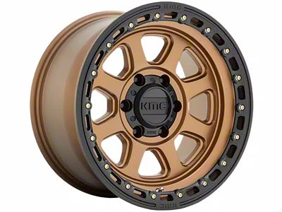 KMC Chase Matte Bronze with Black Lip 6-Lug Wheel; 20x9; 0mm Offset (24-25 Tacoma)