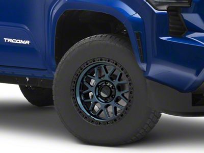 KMC GRS Midnight Blue with Gloss Black Lip 6-Lug Wheel; 17x8.5; 0mm Offset (24-25 Tacoma)
