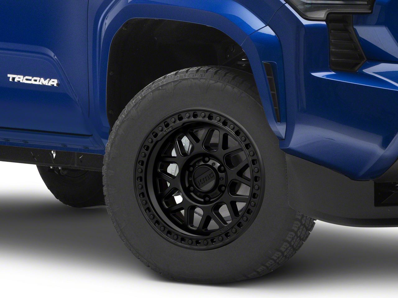 KMC Tacoma GRS Satin Black 6-Lug Wheel; 18x9; 18mm Offset