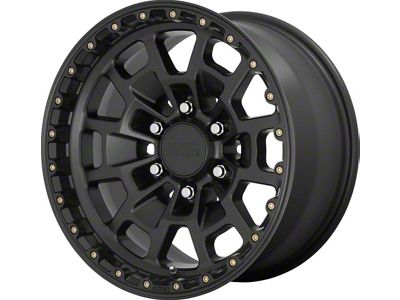 KMC Summit Satin Black 6-Lug Wheel; 17x8.5; 0mm Offset (24-25 Tacoma)