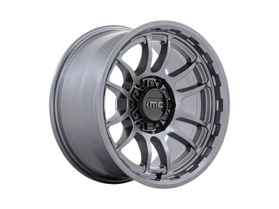 KMC Wrath Matte Anthracite 6-Lug Wheel; 17x8.5; 0mm Offset (24-25 Tacoma)