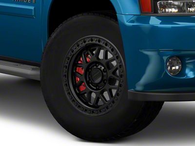 KMC GRS Satin Black 6-Lug Wheel; 18x8.5; 0mm Offset (25-26 4Runner)