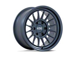 KMC Impact Metallic Blue 6-Lug Wheel; 17x8.5; -10mm Offset (25-26 4Runner)