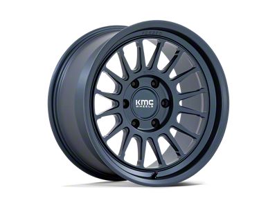 KMC Impact Metallic Blue 6-Lug Wheel; 17x8.5; -10mm Offset (25-26 4Runner)