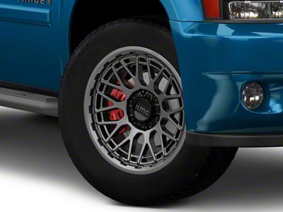 KMC Technic Anthracite 6-Lug Wheel; 20x9; 18mm Offset (25-26 4Runner)