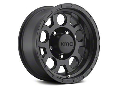 KMC Enduro Matte Black 6-Lug Wheel; 18x9; 0mm Offset (03-09 4Runner)