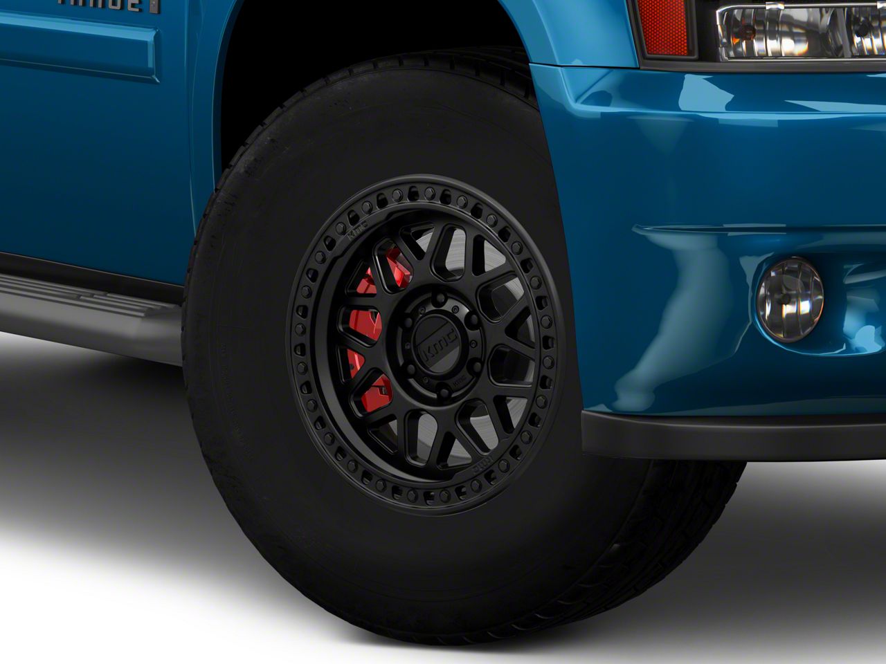 KMC Toyota 4-Runner GRS Satin Black 6-Lug Wheel; 17x9; 0mm Offset ...