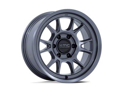 KMC Range Matte Anthracite 6-Lug Wheel; 17x8.5; 0mm Offset (03-09 4Runner)
