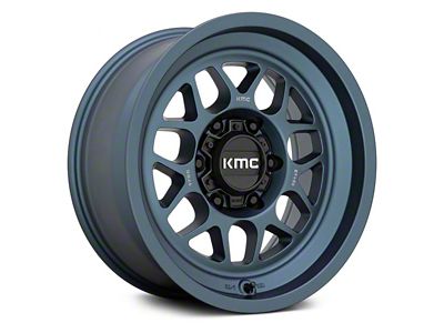 KMC Terra Metallic Blue 6-Lug Wheel; 18x8.5; -10mm Offset (03-09 4Runner)