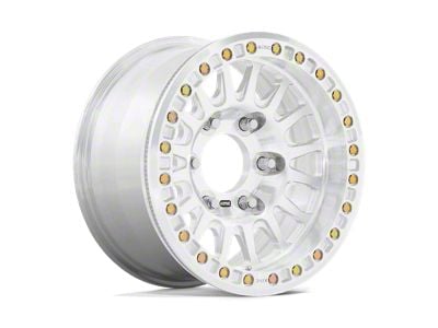 KMC Impact Forged Beadlock Raw Machined 6-Lug Wheel; 17x9; 0mm Offset (21-25 Bronco, Excluding Raptor)