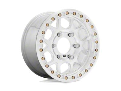 KMC Mesa Forged Beadlock Raw Machined 6-Lug Wheel; 17x9; -12mm Offset (21-25 Bronco, Excluding Raptor)