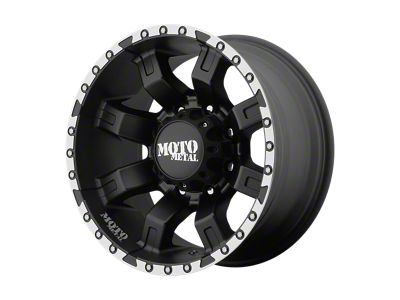 KMC Summit Satin Black 6-Lug Wheel; 17x8.5; 0mm Offset (22-25 Bronco Raptor)