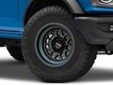KMC Terra Metallic Blue 6-Lug Wheel; 17x9; -38mm Offset (21-26 Bronco, Excluding Raptor)