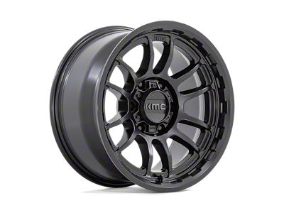 KMC Wrath Satin Black 6-Lug Wheel; 17x8.5; 0mm Offset (22-25 Bronco Raptor)