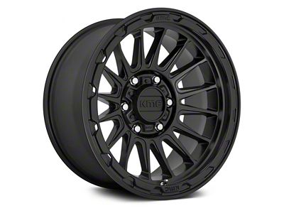 KMC Impact Satin Black 6-Lug Wheel; 18x9; 18mm Offset (22-25 Frontier)