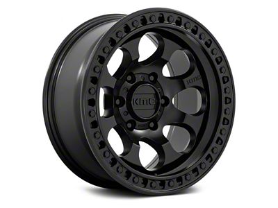 KMC Riot SBL Satin Black 6-Lug Wheel; 18x9; 18mm Offset (22-25 Frontier)