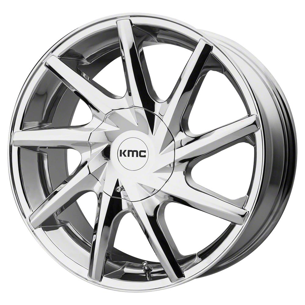 KMC Frontier Tempo Satin Black with Gray Tint 6-Lug Wheel